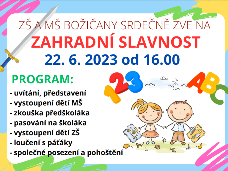 zahradní slavnost